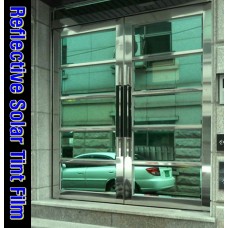 W:30"/76cm/VLT 15%/GREEN Reflective Tint Film/2Ply/Mirror/Privacy/One way/Safety   131746474738